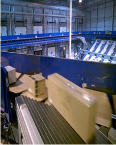 Upgraded sortation system